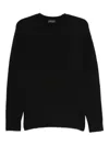 Roberto Collina Round-neck Sweater In Black