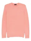 Roberto Collina Round-neck Sweater In Pink