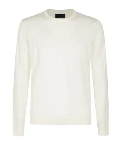 ROBERTO COLLINA ROUND NECK SWEATER