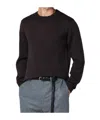 Roberto Collina Round-neck Long-sleeve Knitted Sweater In Brown