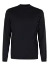 Roberto Collina Round-neck Wool Sweater In Black