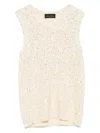 Roberto Collina Sequin-embellished Top