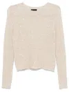 ROBERTO COLLINA SEQUINNED SWEATER