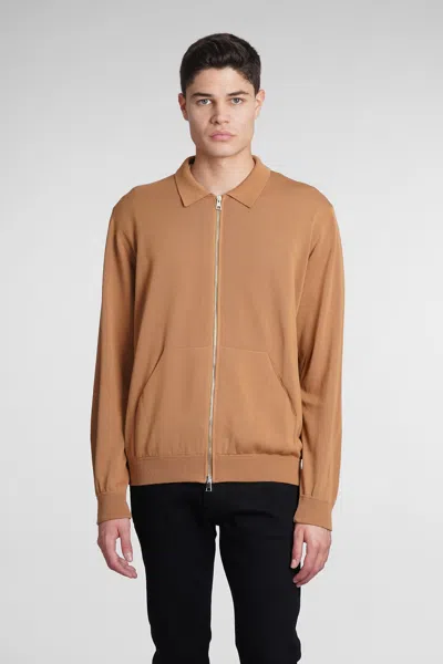 Roberto Collina Shirt In Leather Color Cotton In Sand