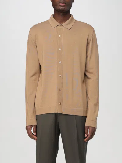 Roberto Collina Shirt  Men Color Camel