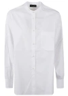 Roberto Collina Cotton Shirt For Everyday Comfort In White