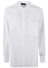 Roberto Collina Cotton Shirt For Everyday Comfort In White