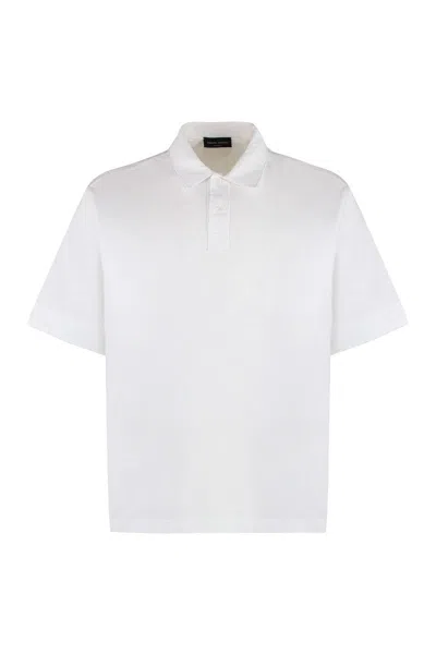 ROBERTO COLLINA ROBERTO COLLINA SHORT SLEEVE COTTON POLO SHIRT