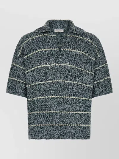 Roberto Collina Moulin Polo Shirt In Blue