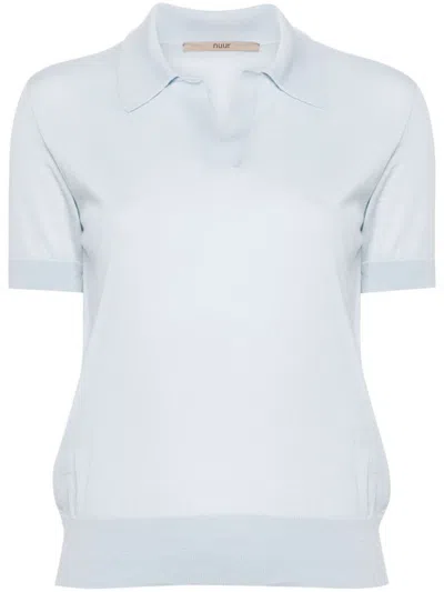 Roberto Collina Short Sleeve Polo Clothing In Blue