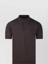 Roberto Collina Linen Knit Polo Shirt