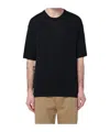 Roberto Collina Knit T-shirt In Black