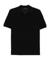 Roberto Collina Knitted Top In Black