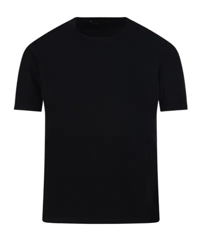 Roberto Collina Short-sleeved T-shirt In Black