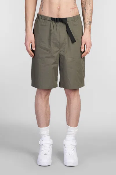 ROBERTO COLLINA SHORTS IN GREEN COTTON
