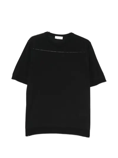 Roberto Collina Short-sleeve T-shirt In Black