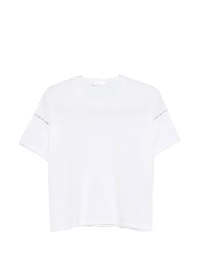 Roberto Collina Short-sleeved T-shirt In White