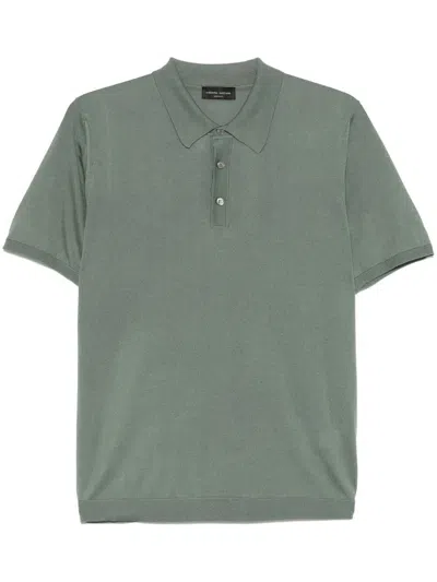 ROBERTO COLLINA ROBERTO COLLINA SILK LIGHTWEIGHT POLO SHIRT