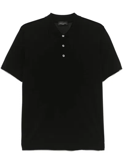 ROBERTO COLLINA ROBERTO COLLINA SILK LIGHTWEIGHT POLO SHIRT CLOTHING
