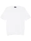 Roberto Collina Silk T-shirt In White
