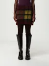 Roberto Collina Skirt  Woman Color Burgundy In Burgundy