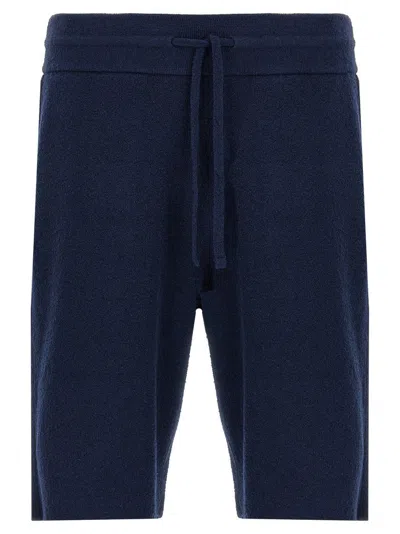 ROBERTO COLLINA SPONGY COTTON BLEND BERMUDA SHORTS