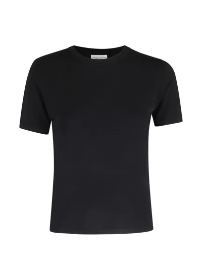 Roberto Collina Stretch Jersey Sweater In Black