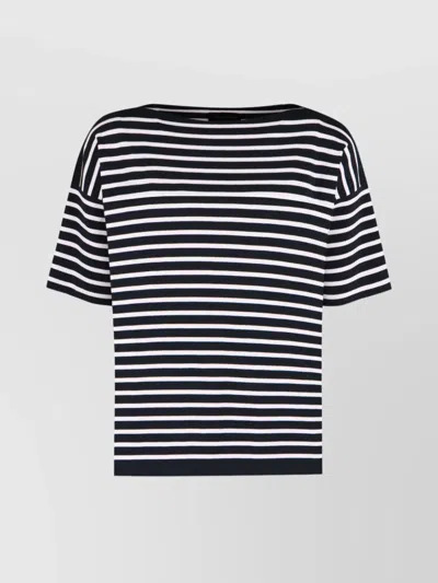Roberto Collina Knitted T-shirt In Multi