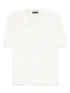 Roberto Collina Basic Polo T-shirt In White
