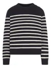 Roberto Collina Crew Neck Wool Sweater In Black