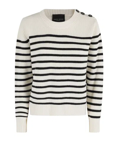 ROBERTO COLLINA ROBERTO COLLINA STRIPED BUTTON-DETAIL KNITWEAR