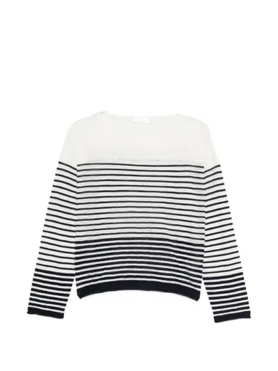 Roberto Collina Striped Top In Multi
