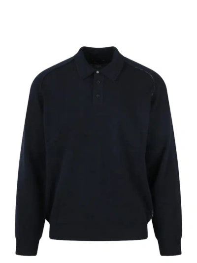 ROBERTO COLLINA SUPERFINE WOOL POLO