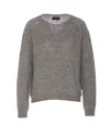 Roberto Collina Sweater In Grey