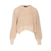 Roberto Collina Crew-neck Sweater In Mandorla