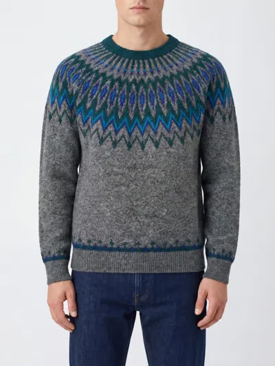 Roberto Collina Fair Isle Knitted Sweater In Multi