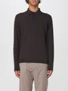 Roberto Collina Polo ml In Brown
