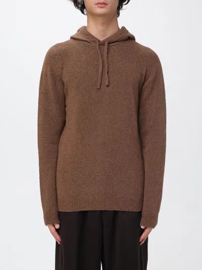 Roberto Collina Sweatshirt  Men Color Brown