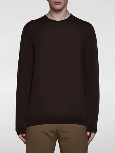 Roberto Collina Sweater  Men Color Brown In Brown
