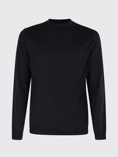 Roberto Collina Sweater  Men Color Navy In Blue
