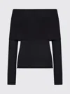 Roberto Collina Ribbed Boat Neck Sweater In Black