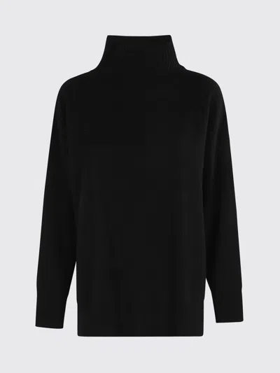 Roberto Collina Knitted Sweater In Black