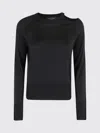 Roberto Collina Crew Neck Sweater With Cut-out Detail In Blue