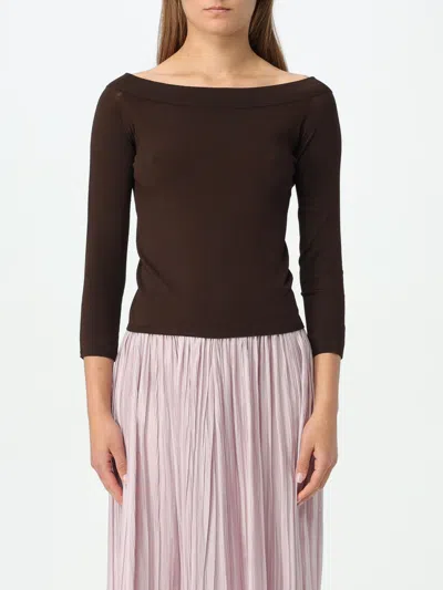 Roberto Collina Sweater  Woman Color Brown