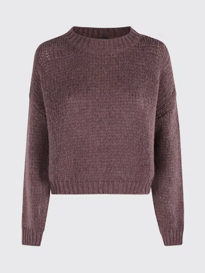 ROBERTO COLLINA SWEATER ROBERTO COLLINA WOMAN COLOR BURGUNDY,H73243050