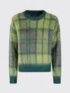 Roberto Collina Long-sleeved Sweater In Green