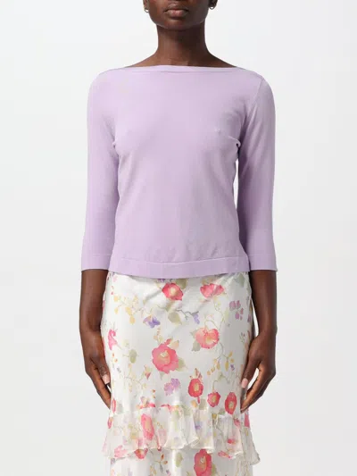 Roberto Collina Sweater  Woman Color Violet