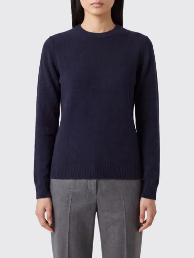 Roberto Collina Sweater Woman Color Navy In Blue