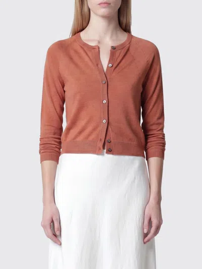 Roberto Collina Sweater Woman Color Brick Red In Multi