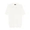 Roberto Collina Knitted Top In Beige